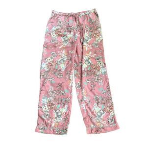 Cupcakes & Cashmere Floral Pajama Bottoms Pink Floral Large